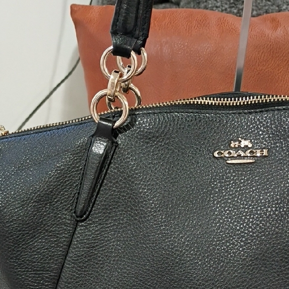 Coach Black Leather Tote Bag *NWOT* - Picture 3 of 12